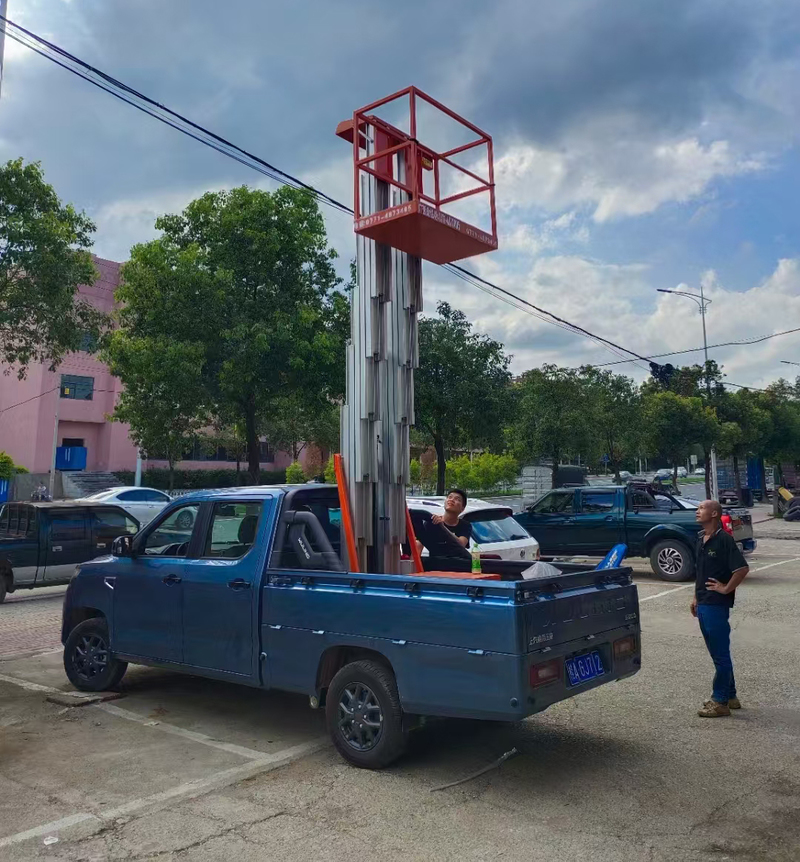 鞍山车载铝合金式高空作业车